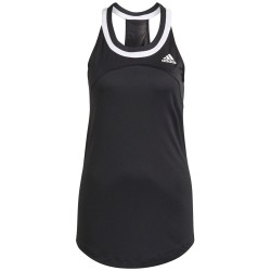 Women's top Adidas Club Tank W - black/white