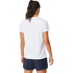 Women's T-shirt Asics Court Graphic Tee - brilliant white