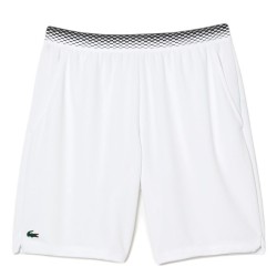 Men's shorts Lacoste Tennis x Daniil Medvedev Mesh Shorts - white