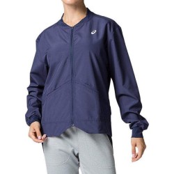 Women's jumper Asics Club W Woven Jacket - peacoat