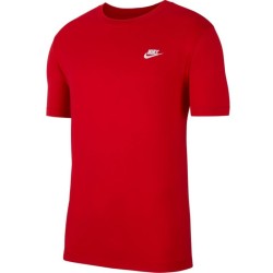 Men's T-shirt Nike NSW Club Tee M - university red/white