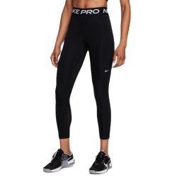 Women's leggings Nike Pro 365 Mid-Rise 7/8 Leggings - black/white