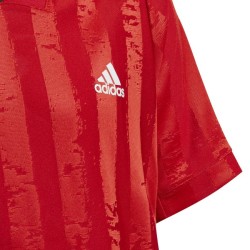 Boys' t-shirt Adidas Freelift Tee E - scarlet/signal pink