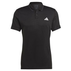 Men's Polo T-shirt Adidas Tennis Freelift Polo Shirt - black