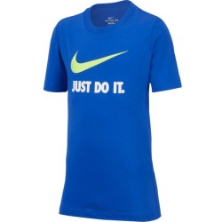Boys' t-shirt Nike B NSW Tee Just Do It Swoosh - game royal/volt