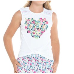 Girls' T-shirt Lucky in Love Novelty Tank Top - multicolor