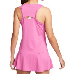 Women's top Nike Court Dri-Fit Victory Tank - cosmic fuchsia/white