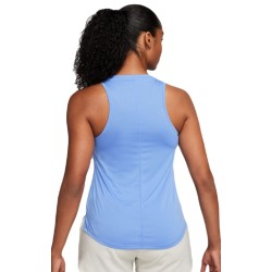Women's top Nike Dri-Fit One Tank - polar/white