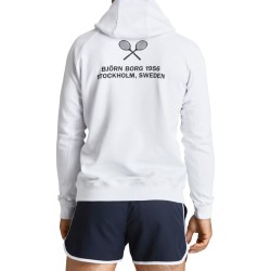 Men's Jumper Bj_rn Borg Hood Sport M - brilliant white