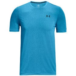 Men's T-shirt Under Armour Men's UA Rush Seamless GeoSport Short Sleeve - capri/black