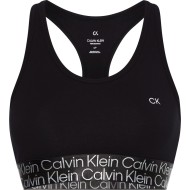 Women's bra Calvin Klein Low Support Sports Bra - black