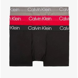 Men's Boxers Calvin Klein Boxer Brief 3P - december sky/rouge/black