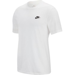 Men's T-shirt Nike NSW Club Tee M - white/black