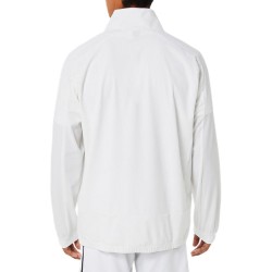 Men's Jumper Asics Men Match Jacket - brilliant white