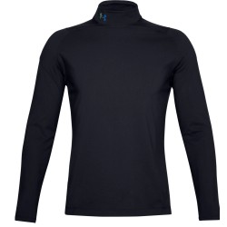 Men's long sleeve T-shirt Under Armour Rush ColdGear 2.0 Mock - black