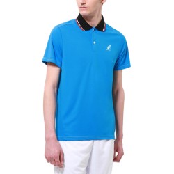 Men's Polo T-shirt Australian Ace Polo - blue capri/bianco