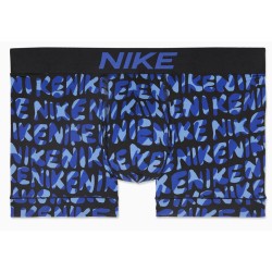 Men's Boxers Nike Dri-Fit Essential Micro Trunk 1P - game royal/blck bubble swoosh print