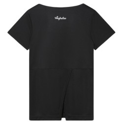 Women's T-shirt Australian T-Shirt Ace With Back Split - black