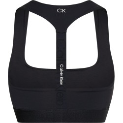 Women's bra Calvin Klein WO Medium Support Sports Bra - black beauty