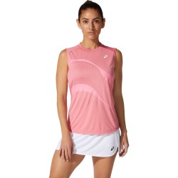 Women's top Asics Court W GPX Tank - peach petal