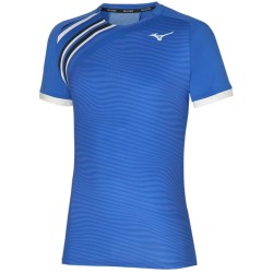 Men's T-shirt Mizuno Shadow Graphic Tee - nebulas blue