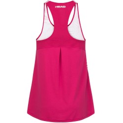 Women's top Head Agility Tech Tank Top - mulberry/print vision