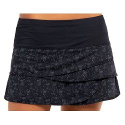 Women's skirt Lucky in Love Novelty Fiesta Scallop Skirt - midnight