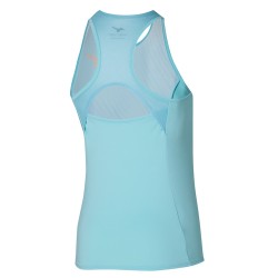 Women's top Mizuno Printed Tank - tanager turquoise