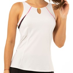 Women's top Lucky in Love Rockin Rococo Uprise Bungee Tank Women - white