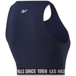 Women's top Reebok Les Mills Beyond The Sweat Crop W - vector navy