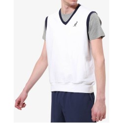 Men's vest Australian Elastic Fleece Gauzed Gilet - bianco