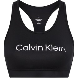 Women's bra Calvin Klein Medium Support Sports Bra - black