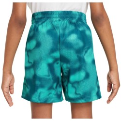 Boys' shorts Nike Dri-Fit Multi+ Printed Training Shorts - geode teal/white