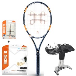 Tennis racket Pacific BXT X Fast Pro + string + stringing