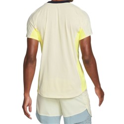 Men's Polo T-shirt Nike Court Dri-Fit Slam Tennis Polo M - light citron/coconut milk/obsidian/black