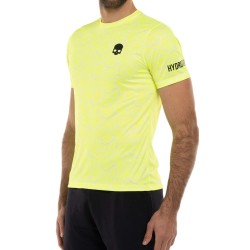 Men's T-shirt Hydrogen Allover Tennis Tech T-Shirt - fluo yellow