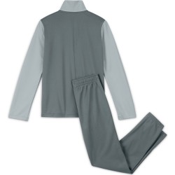Boys' tracksuit Nike U Swoosh Futura Poly Cuff TS - smoke grey/smoke grey/white/white
