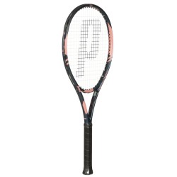 Tennis racket Prince Warrior 100 Pink (265g) + string + stringing