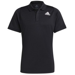 Men's Polo T-shirt Adidas Primegreen Freelift Polo - black/white