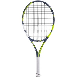 Junior tennis rackets Babolat Aero Junior 25 - yellow/grey/white