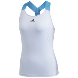 Women's top Adidas Y-Tank Primeblue Tank Top Women - easy blue