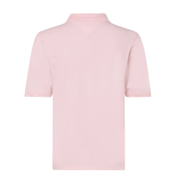 Women's polo T-shirt Tommy Hilfiger 1985 Slim Pique Polo - pastel pink