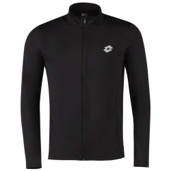 Men's Jumper Lotto Running Sweat Full Zip - all black