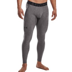 Men's trousers Under Armour Cold Gear Armour Leggings M - charcoal light heather/black
