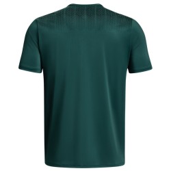 Men's T-shirt Under Armour Armourprint Short Sleeve - coastal teal/black
