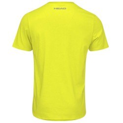 Men's T-shirt Head Club Basic T-Shirt - yellow