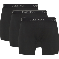 Men's Boxers Calvin Klein Boxer Brief Microfiber Stretch 3P - black