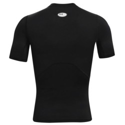 Men's T-shirt Under Armour HeatGear Short Sleeve - black/white