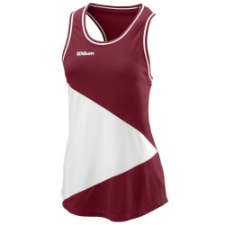 Women's top Wilson Team II Tank W - team cardinal