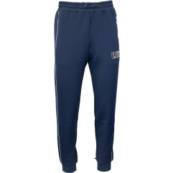 Men's trousers EA7 Man Jersey Trouser - navy blue